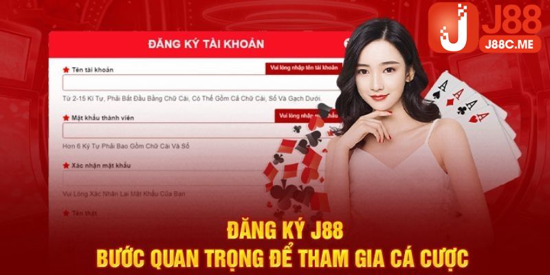 Hướng dẫn đăng ký j88